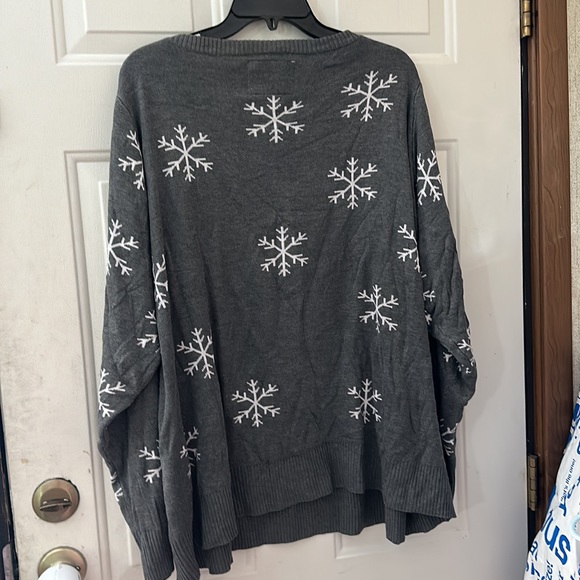 TIPSY ELVES WOMEN'S SEQUINED SNOW DAY UGLY CHRISTMAS SWEATER: EUC: XXL - Picture 7 of 7